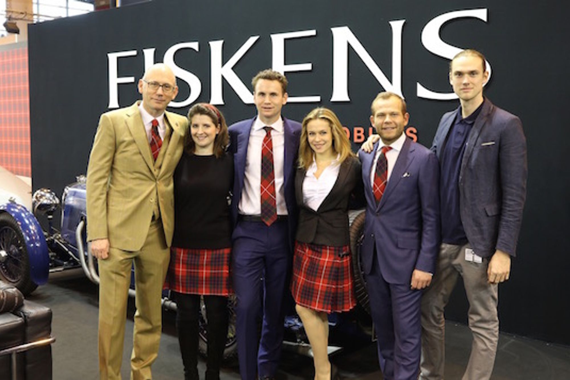 Another superb opening for Fiskens at Retromobile 2015